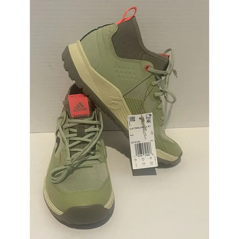 Adidas‎ Women's Size 5 Trailcross XT Mountain Bike Athletic Shoes Green GY5120